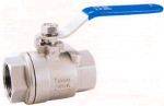 Two-block type stainless steel ball valve with internal thread (Refined cast) 